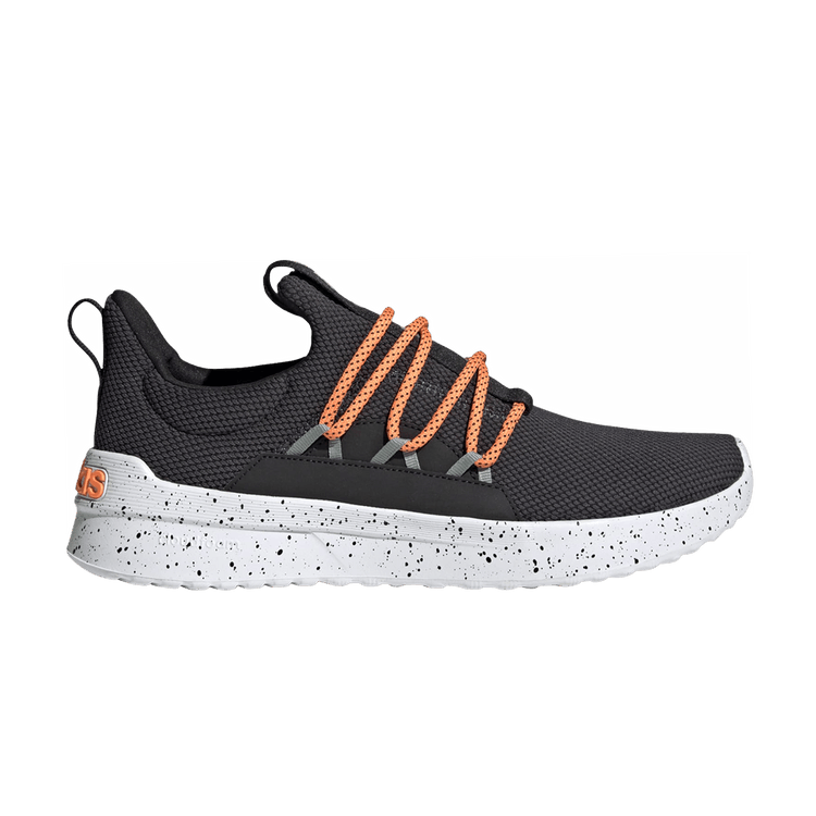 Adidas Lite Racer Adapt 5.0 'Carbon Screaming Orange' — Carbon/Carbon/Screaming Orange