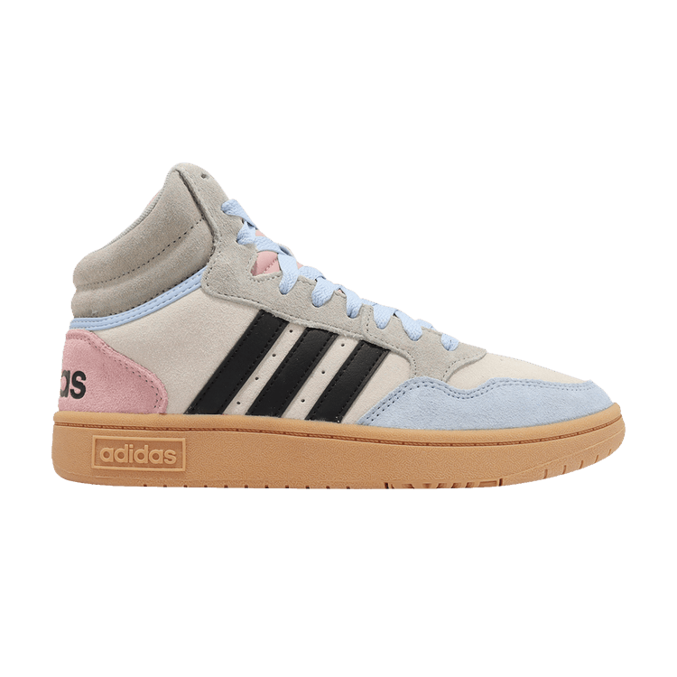 Adidas Wmns Hoops 3.0 Mid 'Clear Brown Sky Blue' — Clear Brown/Sky Blue/Core Black