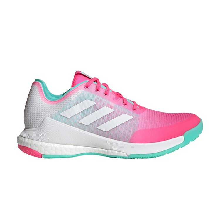 adidas Wmns Crazyflight 'Lucid Pink White' — Lucid Pink/Cloud White/Flash Aqua