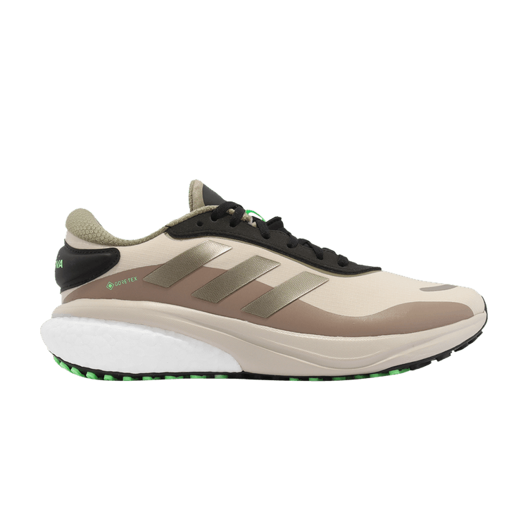 Adidas Supernova GORE-TEX 'Clear Brown Cyber Metallic' — Clear Brown/Cyber Metallic/Beam Green