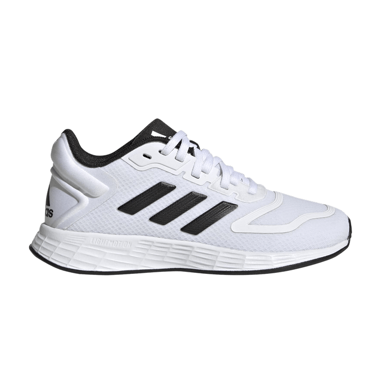 Adidas Duramo 10 J 'White Black' — Cloud White/Core Black/Cloud White