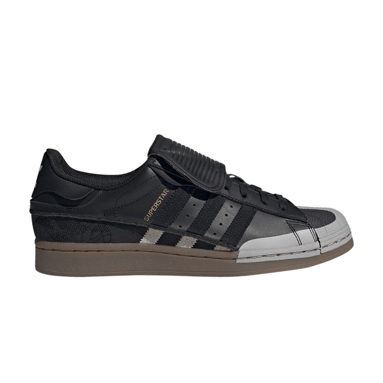 Adidas Superstar Samba 'Black Granite' — Core Black/Core Black/Clear Granite