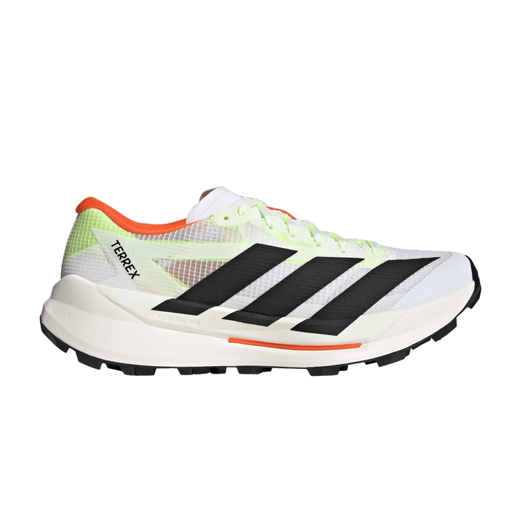 adidas Trail Terrex Agravic Trail 'Cloud White Core Black Impact Orange' — Cloud White / Core Black / Impact Orange