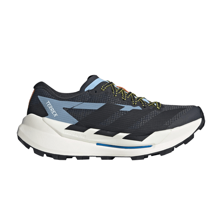 adidas Wmns Trail Terrex Agravic Trail 'Core Black Ray Blue' — Core Black / Core Black / Ray Blue