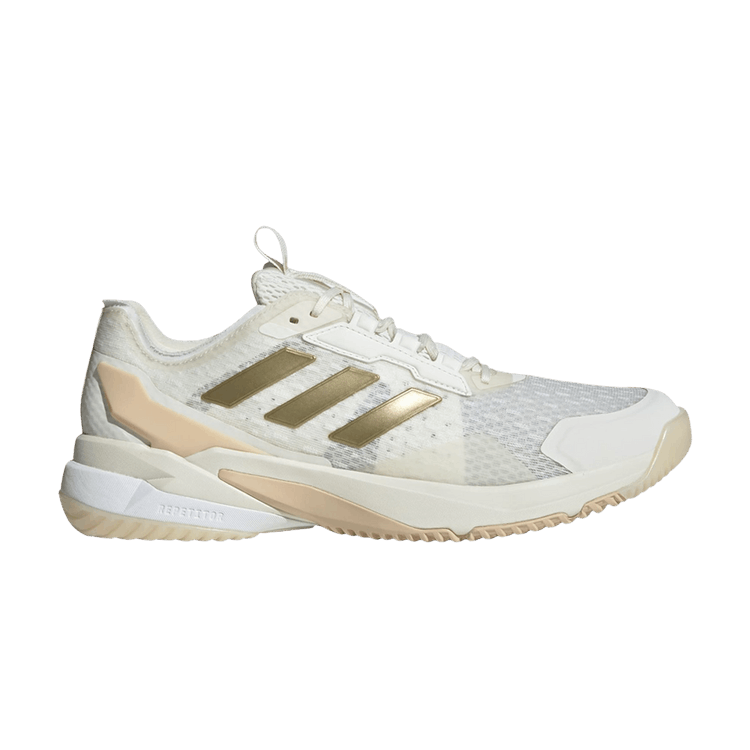 adidas Wmns Crazyflight 6 Indoor 'Off White Gold Metallic' — Off White/Gold Metallic/Crystal Sand