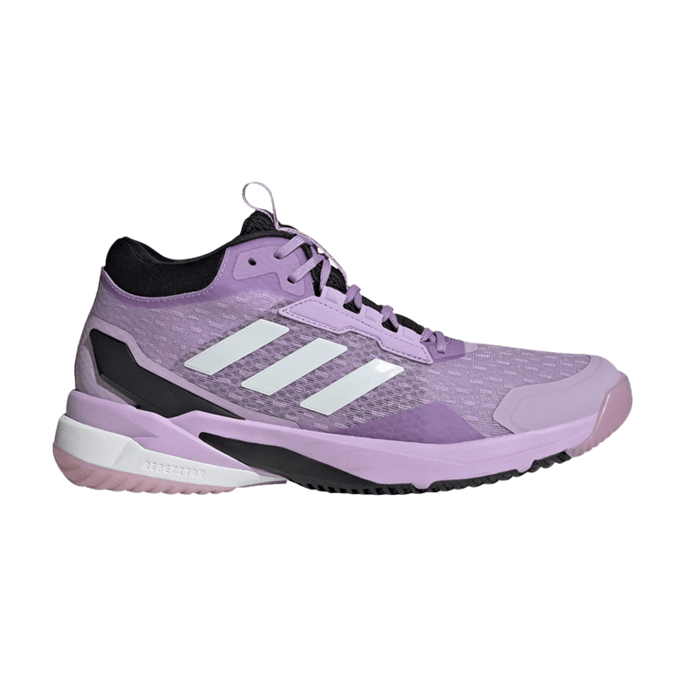 adidas Wmns Crazyflight 6 Mid Indoor 'Powder Plum' — Powder Plum/Zero Metallic/Core Black