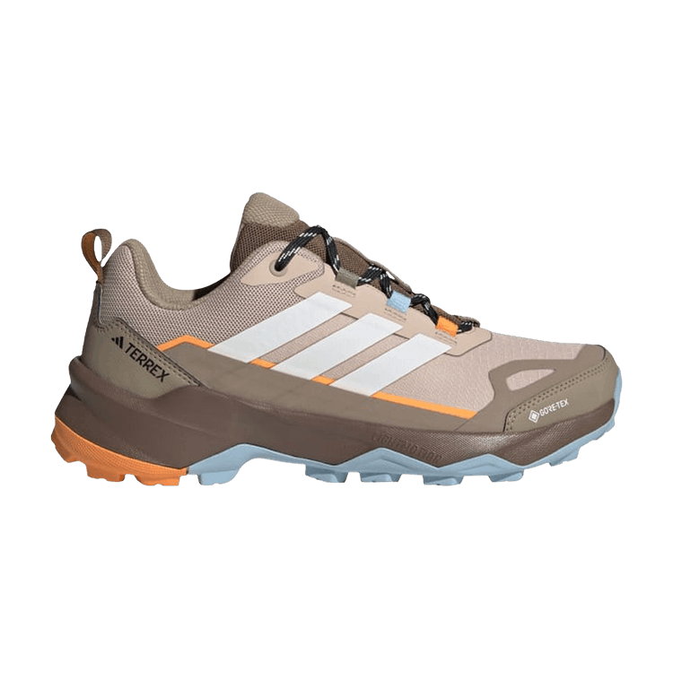 adidas Wmns Terrex Skychaser AX5 GORE-TEX 'Wonder Taupe Off White Glow Blue' — Wonder Taupe/Off White/Glow Blue