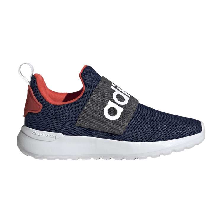 Adidas Lite Racer Adapt 4.0 J 'Dark Blue Bright Red' — Dark Blue/Cloud White/Bright Red