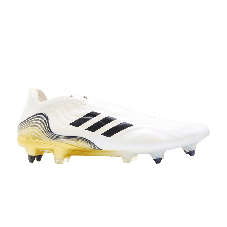 Adidas Copa Sense+ SG 'White Black Gold' — Cloud White/Gold Metallic/Core Black