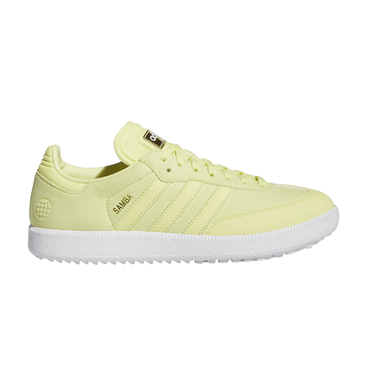 adidas Samba Spikeless Golf SE 'Pulse Yellow' — Pulse Yellow/Pulse Yellow/Cloud White