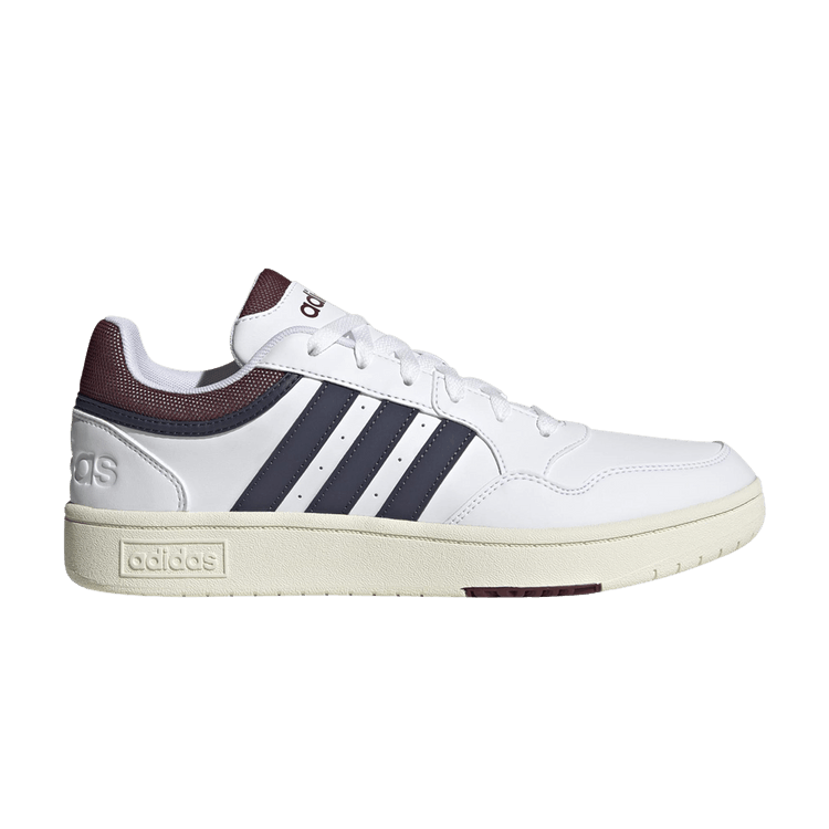 Adidas Hoops 3.0 Low 'White Navy Red' — Cloud White/Shadow Navy/Shadow Red