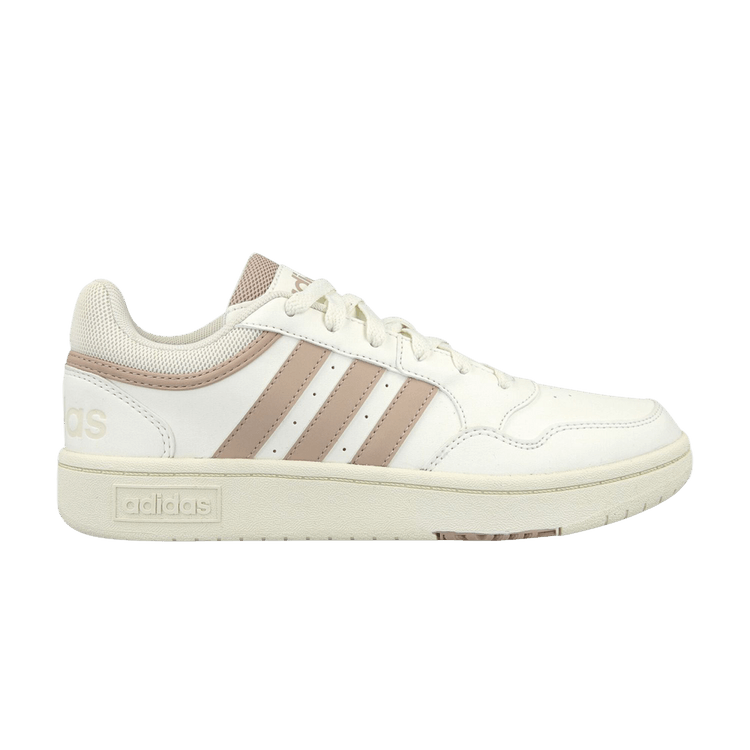 Adidas Wmns Hoops 3.0 Low 'Off White Wonder Taupe' — Off White/Wonder Taupe/Footwear White