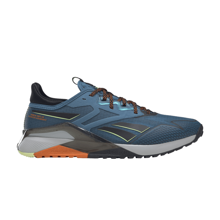 Reebok Nano X2 TR Adventure 'Steely Blue Smash Orange' — Steely Blue/Core Black/Smash Orange