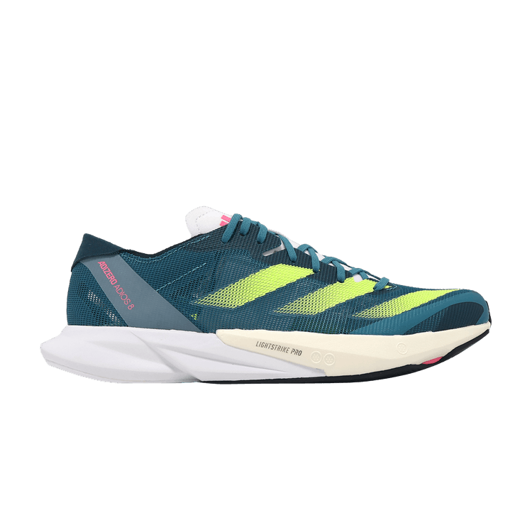 Adidas Wmns Adizero Adios 8 'Arctic Fusion' — Arctic Fusion/Lucid Lemon/Lucid Pink