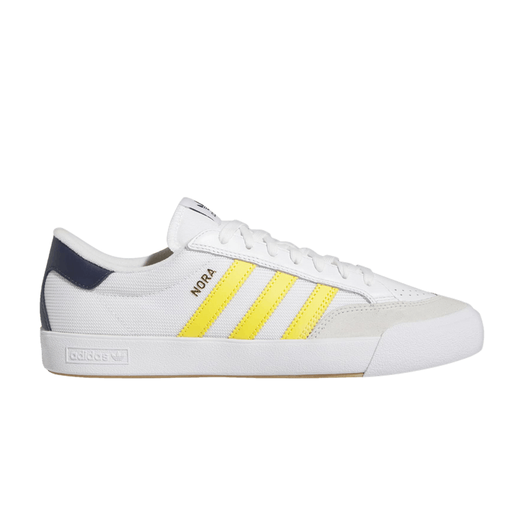 adidas Nora 'White Bold Gold' — Cloud White/Bold Gold/Collegiate Navy