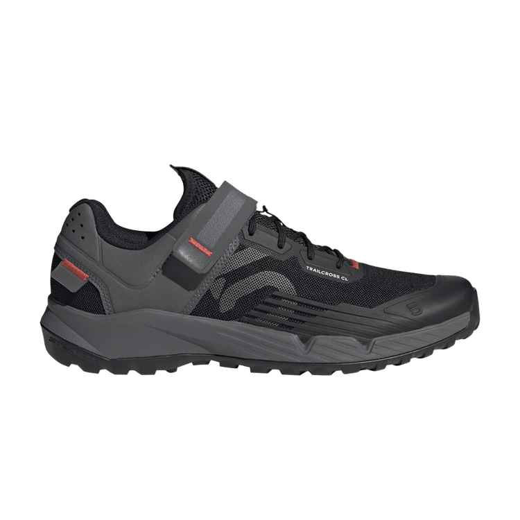 Adidas Five Ten Clip-In 'Black Grey Red' — Core Black/Grey Three/Red