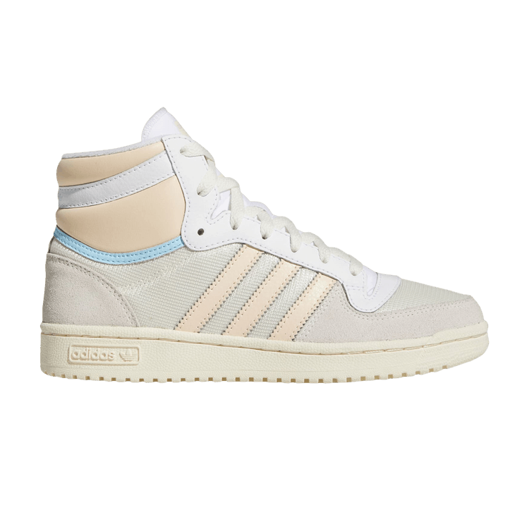 Adidas Wmns Top Ten RB 'Cream White Bliss Orange' — Cream White/Bliss Orange/Bliss Blue