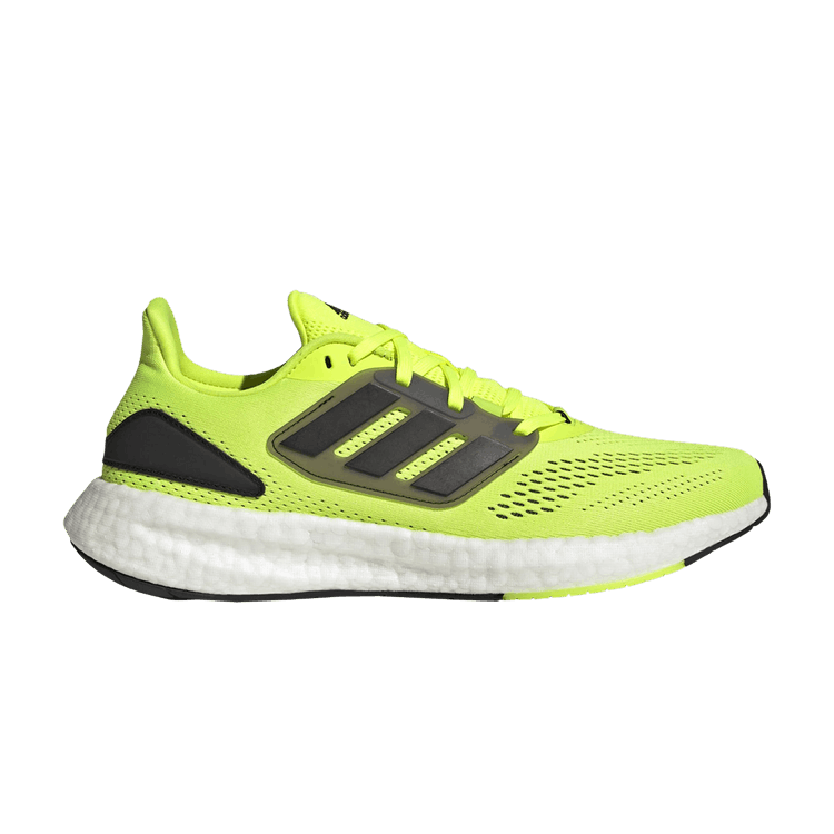 adidas PureBoost 22 'Solar Yellow Black' — Solar Yellow/Core Black/Cloud White