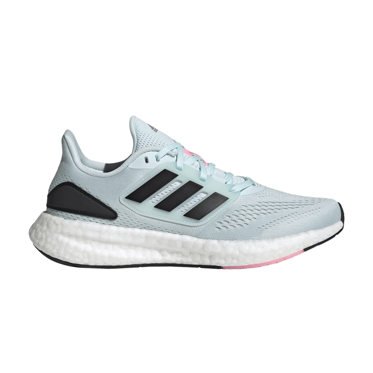 Adidas Wmns PureBoost 22 'Almost Blue Black' — Almost Blue/Core Black/Cloud White