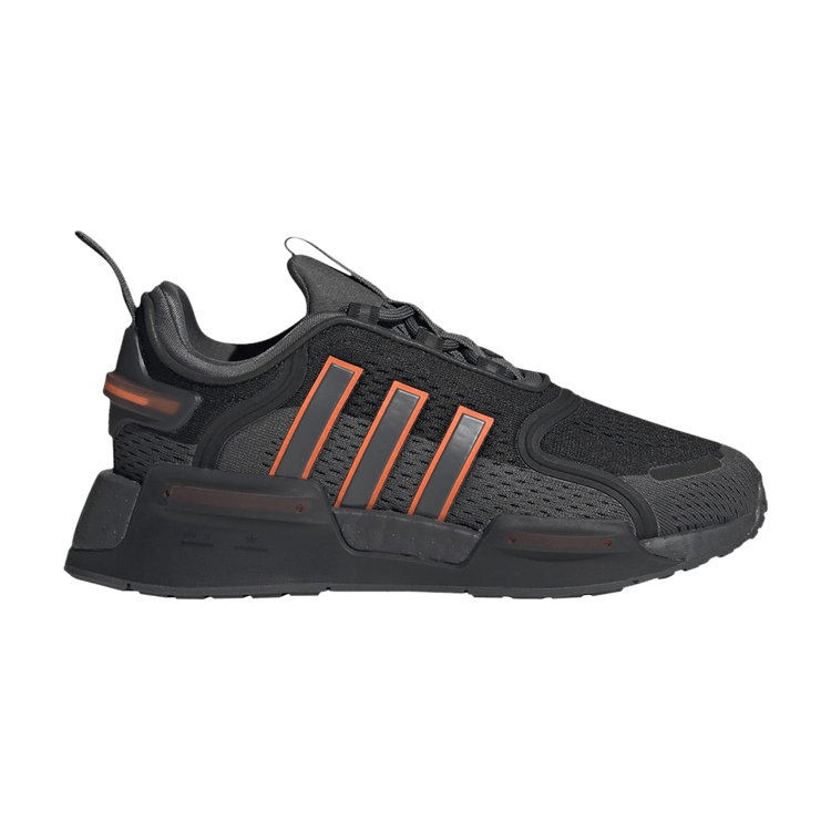 Adidas NMD_V3 J 'Black Solar Orange' — Grey Six/Solar Orange/Core Black