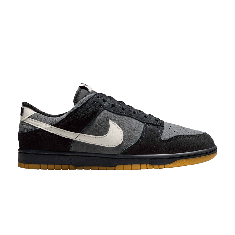 Nike Dunk Low SE 'Black Anthracite Gum' — Black/Anthracite/Pale Ivory/Gum Light Brown