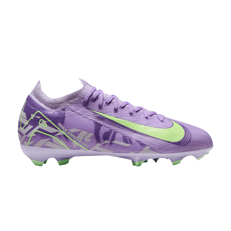 Nike Zoom Mercurial Vapor 16 Pro FG GS 'United Pack 2025' — Purple Agate/Barely Volt