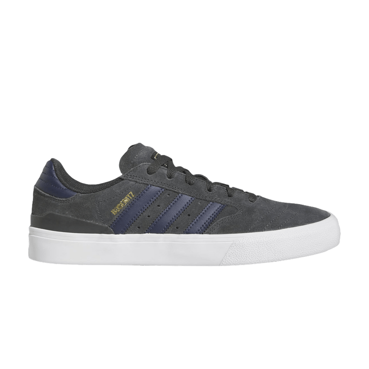 Adidas Busenitz Vulc 2 'Carbon Legend Ink' — Carbon/Legend Ink/Gold Metallic