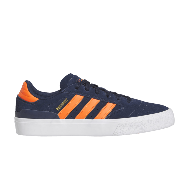 Adidas Busenitz Vulc 2 'Navy Impact Orange' — Collegiate Navy/Impact Orange/Gold Metallic