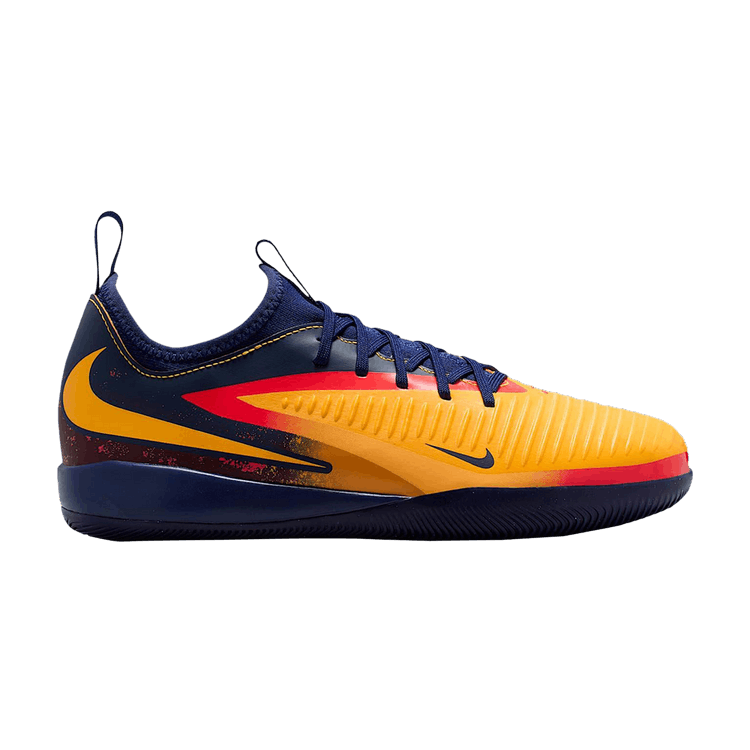 Erling Haaland x Nike Phantom 6 Low Academy IC GS 'Precision Under Pressure' — Laser Orange/Blue Void/Lemon Venom