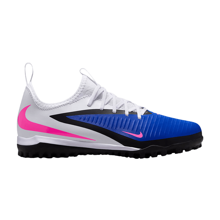 Nike Jr. Phantom 6 Low Academy TF GS 'Racer Blue' — Racer Blue/White/Pink Blast