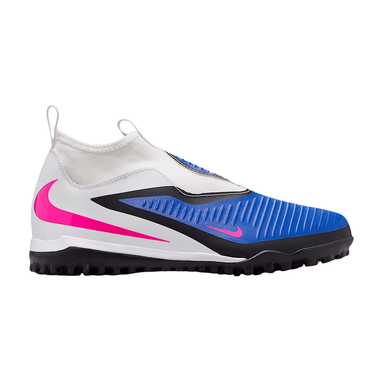 Nike Jr. Phantom 6 High Academy TF GS 'Racer Blue' — Racer Blue/White/Pink Blast