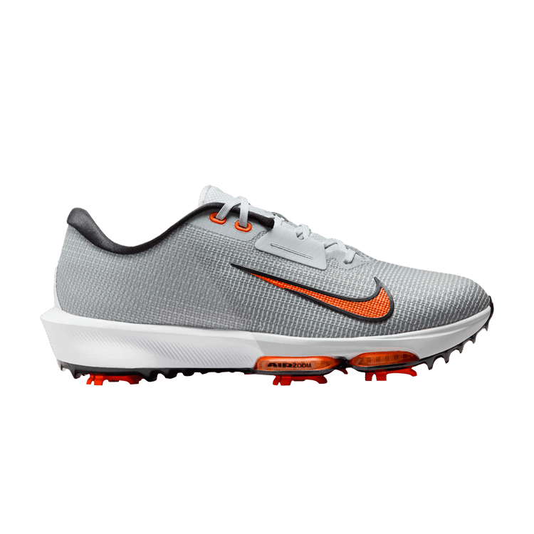 Nike Air Zoom Infinity Tour 2 Golf Wide 'Pure Platinum Safety Orange' — Pure Platinum/White/Safety Orange