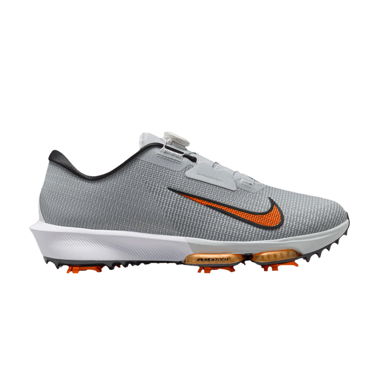 Nike Air Zoom Infinity Tour 2 Golf Wide 'Pure Platinum Safety Orange' — Pure Platinum/White/Safety Orange