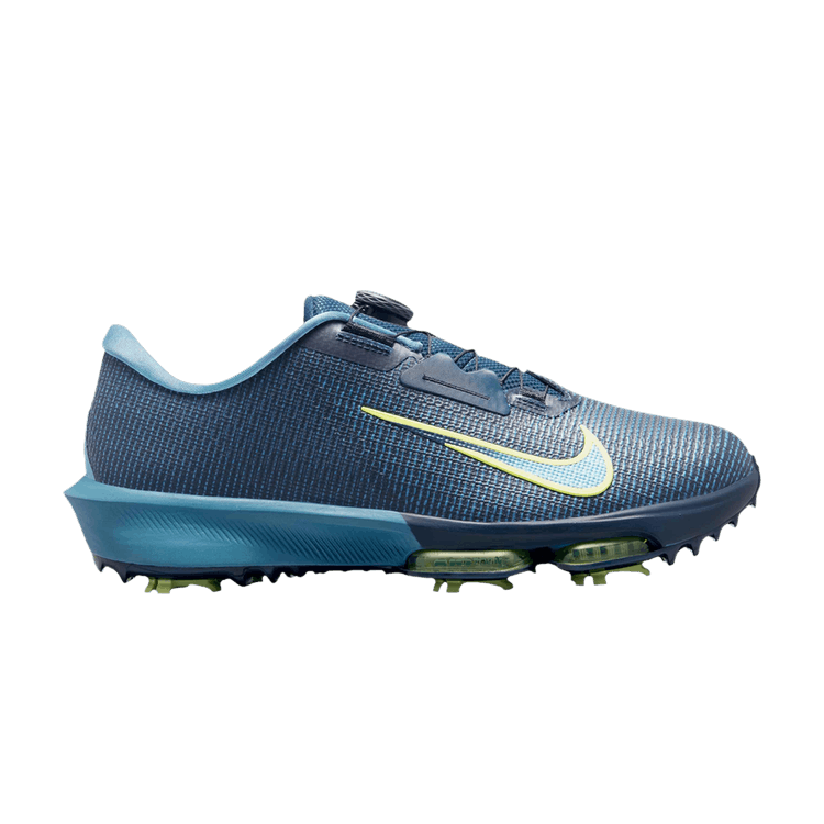 Nike Air Zoom Infinity Tour 2 Golf Wide 'Armory Navy' — Armory Navy/Smokey Blue/Light Lemon Twist