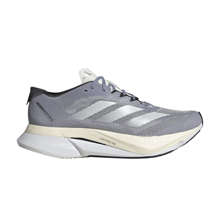 Adidas Wmns Adizero Boston 12 'Silver Violet White' — Silver Violet/Cloud White/Silver Dawn