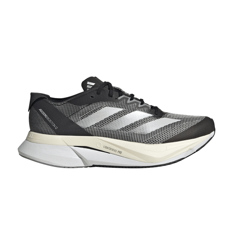 Adidas Wmns Adizero Boston 12 'Black Carbon' — Core Black/Cloud White/Carbon