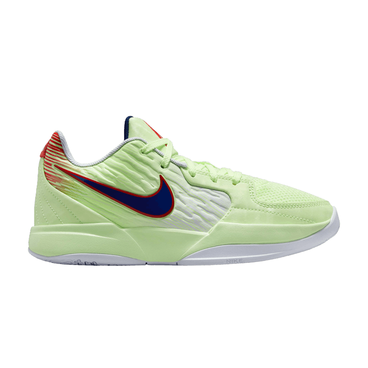 Nike Ja 2 GS 'Virtuoso' — Barely Volt/Football Grey/Picante Red/Blue Void