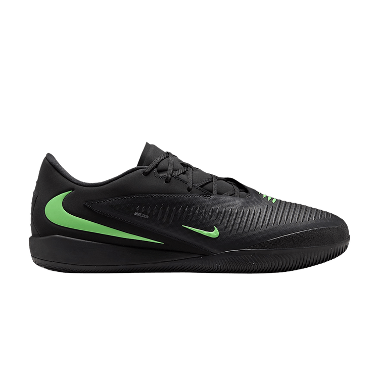 Nike Phantom 6 Low Academy IC 'Black Illusion Green' — Black/Black/Illusion Green