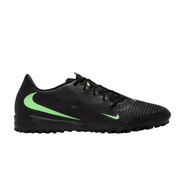 Nike Phantom 6 Low Academy TF 'Black Illusion Green' — Black/Black/Illusion Green