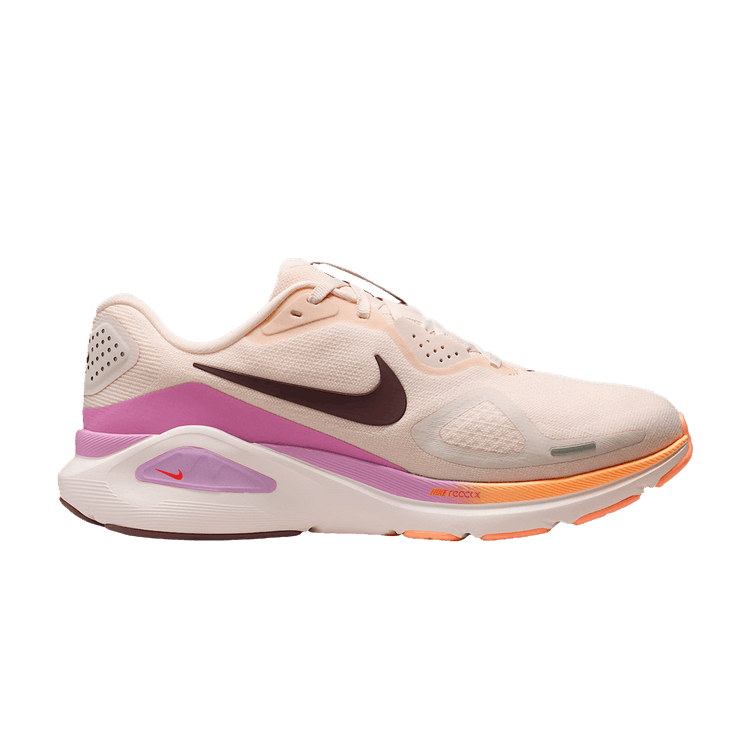 Nike Wmns Structure 26 Extra Wide 'Chalk Light Magenta' — Chalk/Light Magenta/Orange Pulse/Tattoo