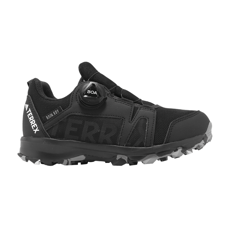 Adidas Terrex Agravic BOA Rain.RDY J 'Black White' — Core Black/Cloud White/Grey Three