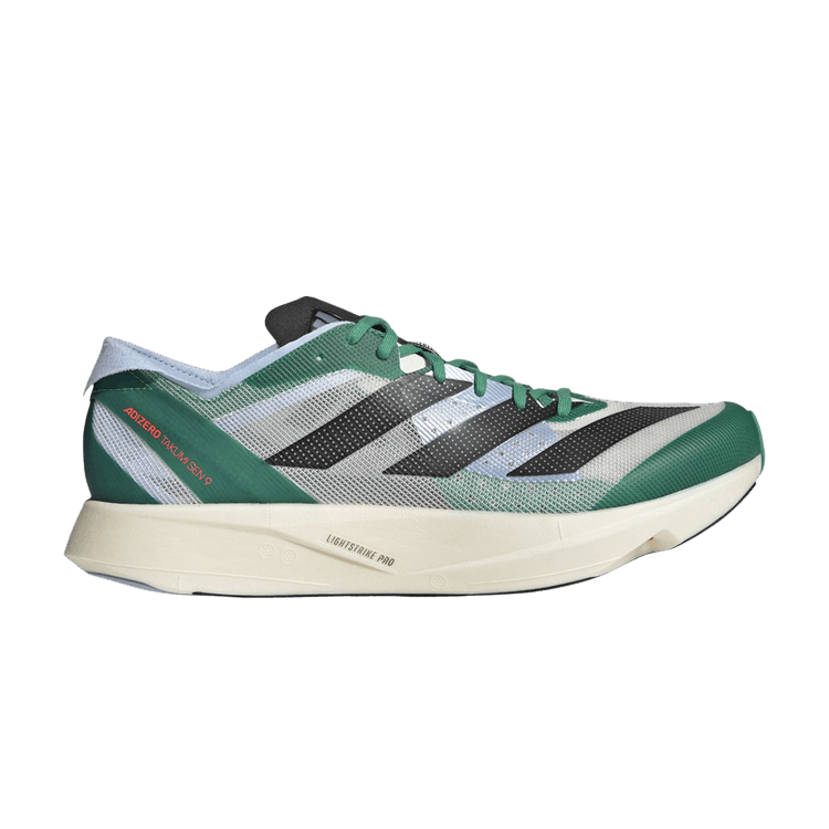 Adidas Adizero Takumi Sen 9 'Court Green' — White Tint/Core Black/Court Green