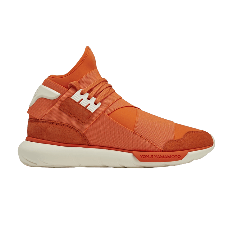 adidas Y-3 Qasa High 'Orange' — Orange/Orange/Cream White
