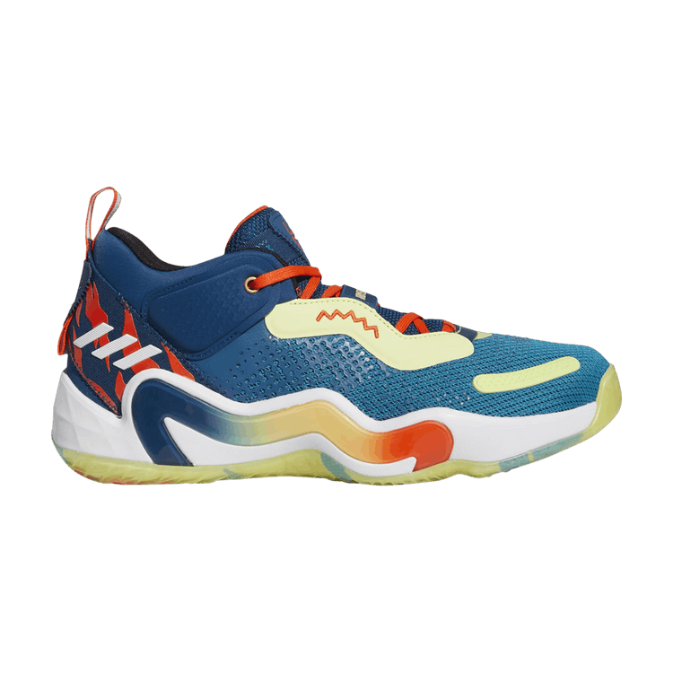 Adidas D.O.N. Issue #3 GCA 'Origin Story' — Supplier Color/Pulse Lime/Supplier Color