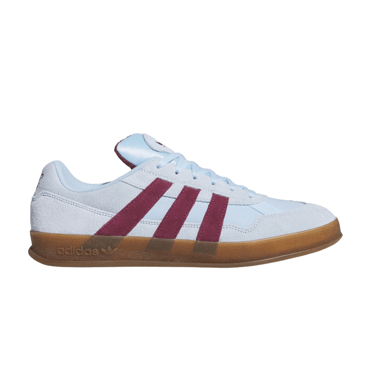 adidas Aloha Super 'Clear Sky Maroon Gum' — Clear Sky/Maroon/Gum
