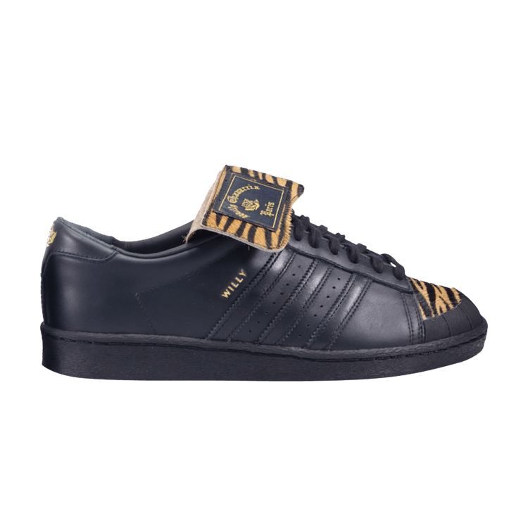 Willy Chavarria x adidas Jabbar Low 'Black Tiger' — Black/Tiger Print