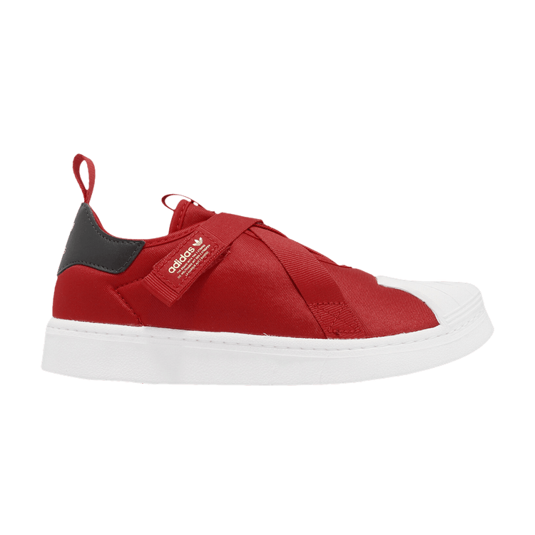 adidas Superstar 360 Little Kid 'Scarlet White Gold' — Best Scarlet/Core Black/Gold Metallic