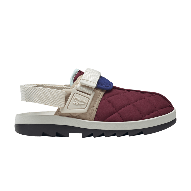 Reebok Beatnik Sandal 'Sahara Classic Burgundy' — Sahara/Classic Cobalt/Classic Burgundy