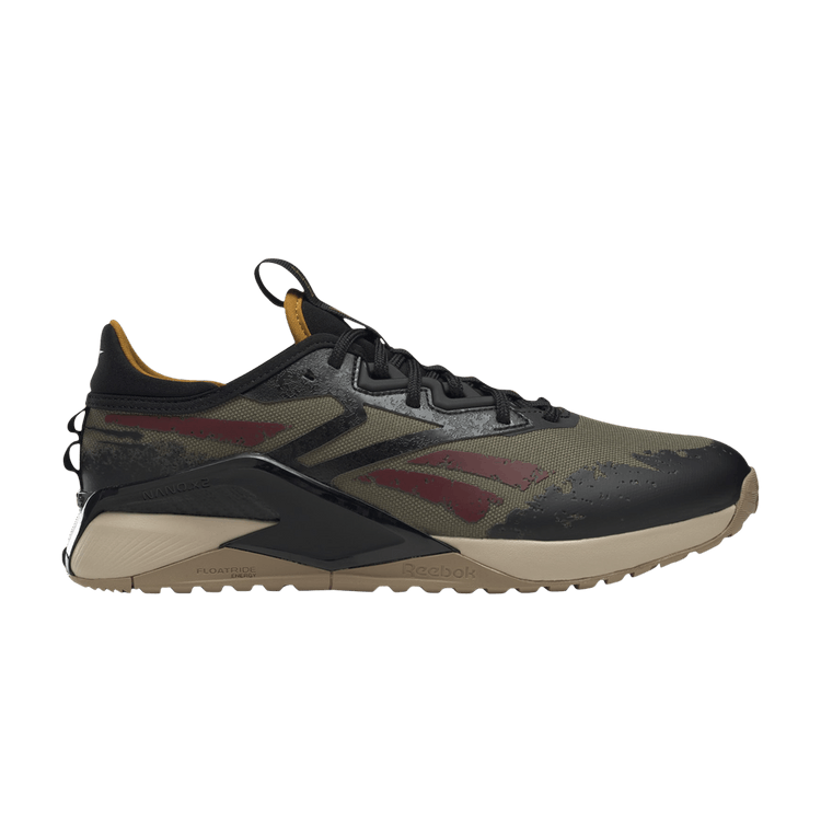 Jurassic World x Reebok Nano X2 Adventure 'Survival Kit' — Modern Olive/Core Black/Wild Khaki
