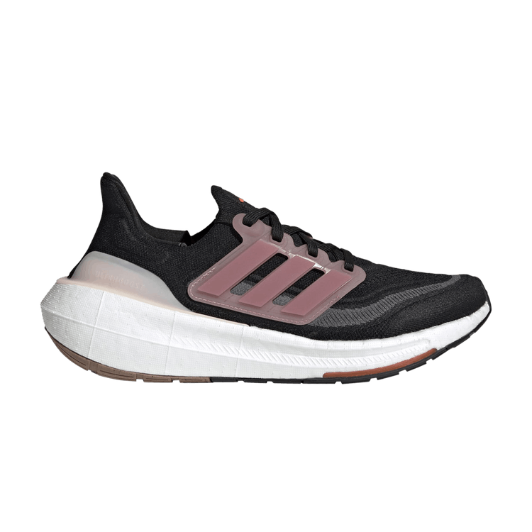 Adidas Wmns UltraBoost Light 'Black Pink Strata' — Core Black/Pink Strata/Grey Six